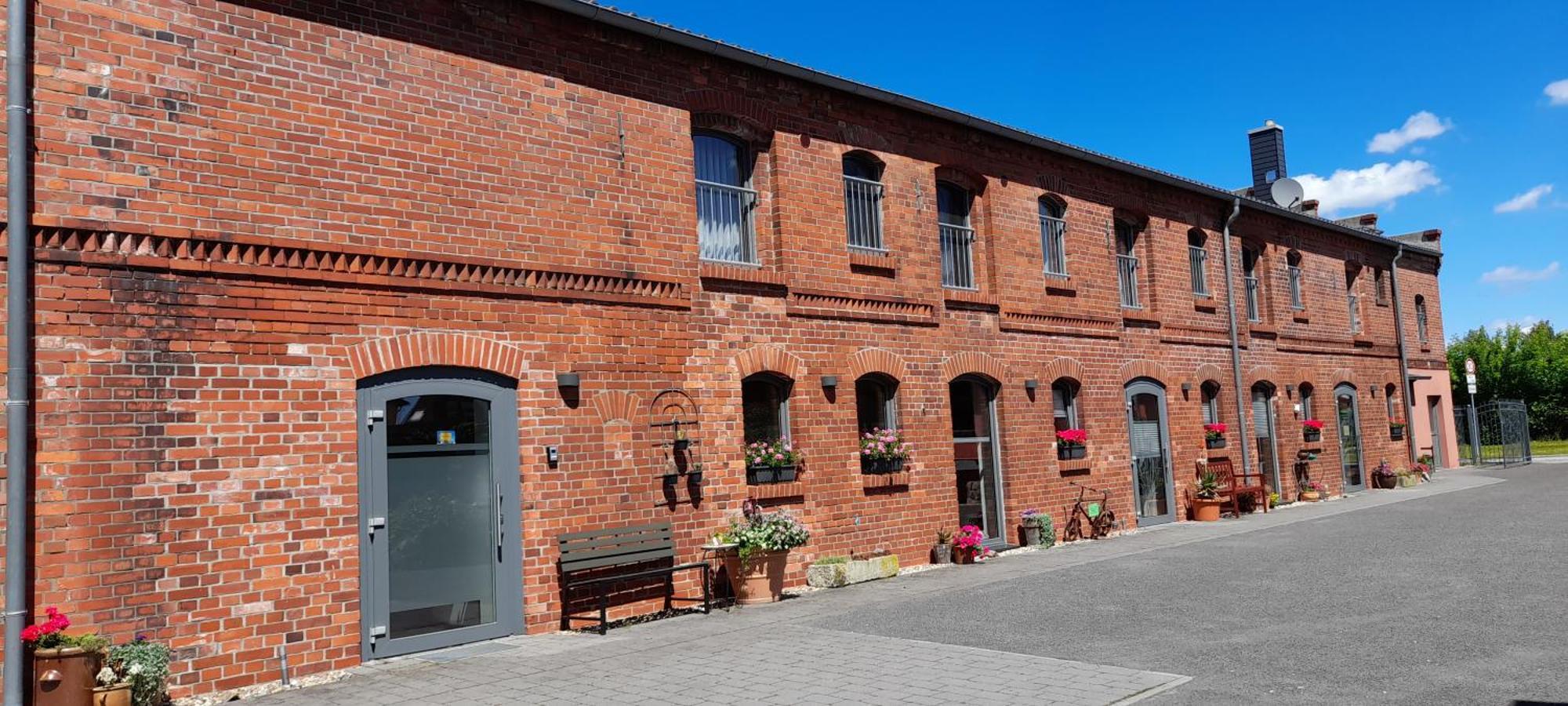 Pension Am Dorfanger Hohennauen Exterior foto